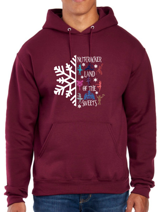 Nutcracker 2025 - Nutcracker - Jerzees NuBlend Unisex Hooded Sweatshirt