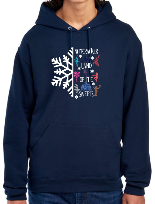 Nutcracker 2025 - Nutcracker - Jerzees NuBlend Unisex Hooded Sweatshirt