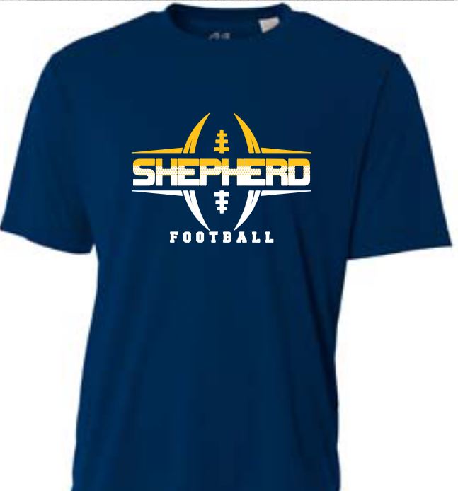 Shepherd Football Swag - 2021 - Youth T-Shirt - A4 Cooling Performance