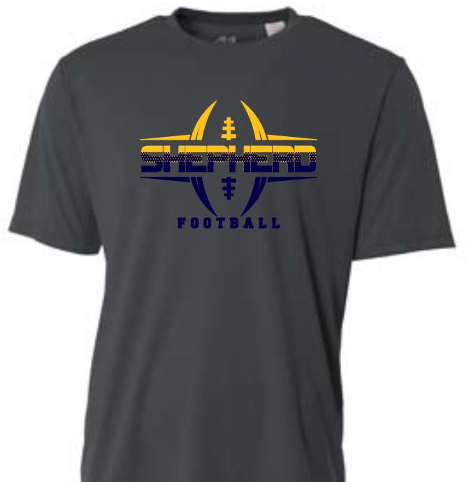 Shepherd Football Swag - 2021 - Youth T-Shirt - A4 Cooling Performance
