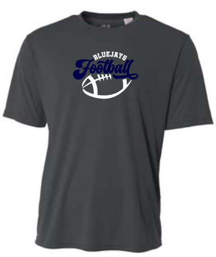Shepherd Football Gear - 2023 -  Adult Performance Tee - A4 Cooling Performance Crew Tee - 4oz