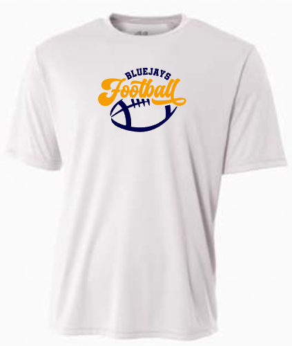 Shepherd Football Gear - 2023 -  Youth Performance Tee - A4 Youth Cooling Performance Crew Tee - 4oz