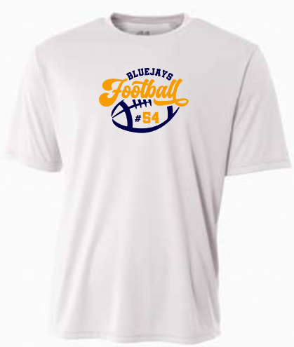 Shepherd Football Gear - 2023 -  Adult Performance Tee - A4 Cooling Performance Crew Tee - 4oz