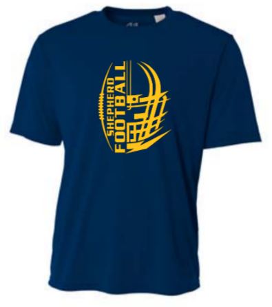 Shepherd Football - 2019 - Youth T-Shirt - A4 Cooling Performance