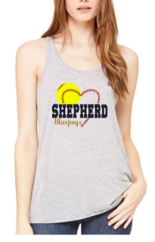 Women's Flowy Racerback Tank  - Shepherd Summer Ball 2019