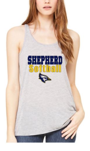 Women's Flowy Racerback Tank  - Shepherd Summer Ball 2019