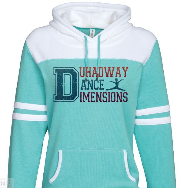 DDD 2018 - EZ371 Enza 37179 Enza Ladies Varsity Fleece Pullover Hood