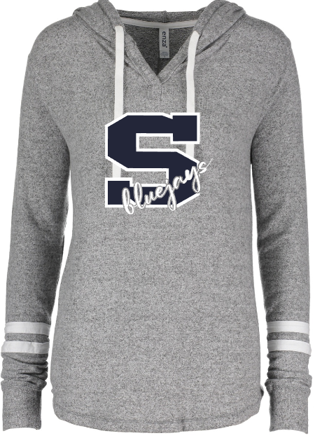 Shepherd Football Spirit Gear - 2022 - Ladies Lightweight Hacci Hoodie - Enza - 5.4 oz
