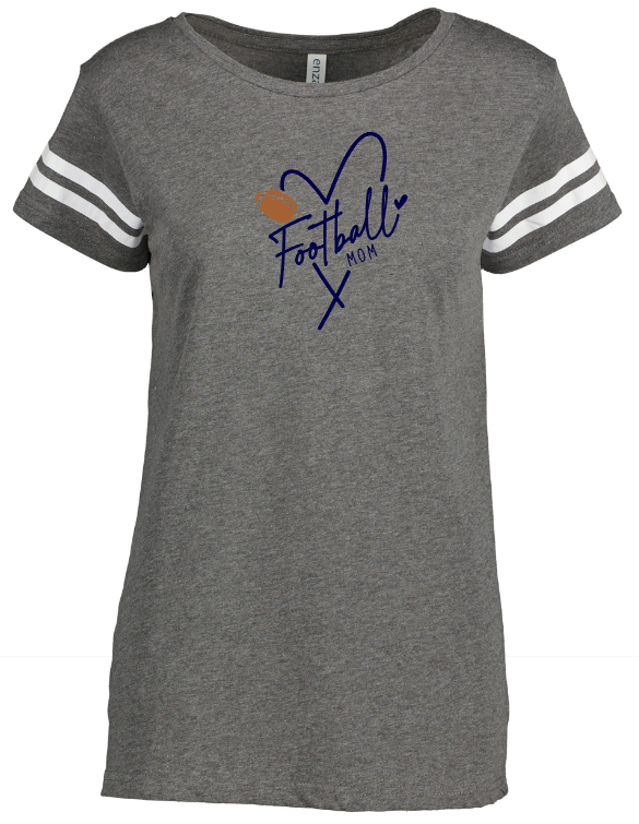 Shepherd Football Family Gear - 2023 -  Ladies Tee - Enza Ladies Jersey Football Tee - 4.5oz