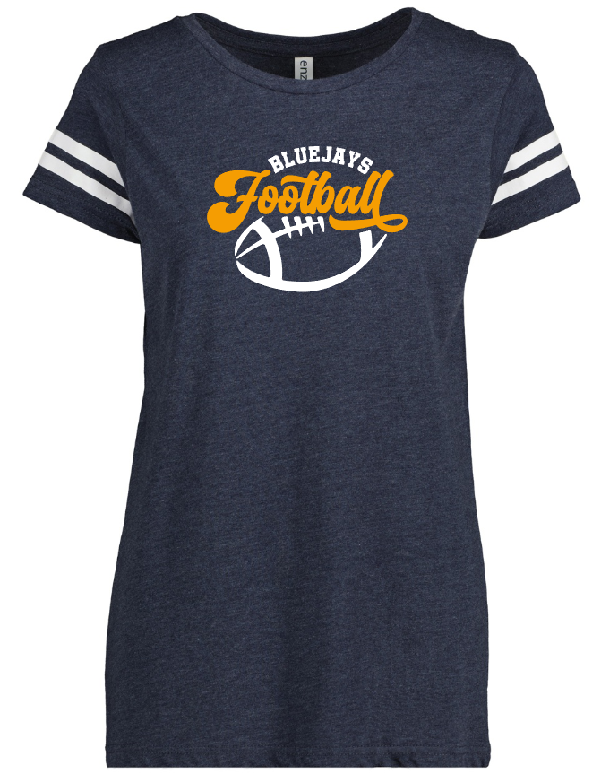 Shepherd Football Gear - 2023 -  Ladies Tee - Enza Ladies Jersey Football Tee - 4.5oz