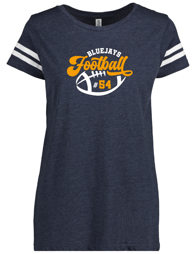 Shepherd Football Gear - 2023 -  Ladies Tee - Enza Ladies Jersey Football Tee - 4.5oz