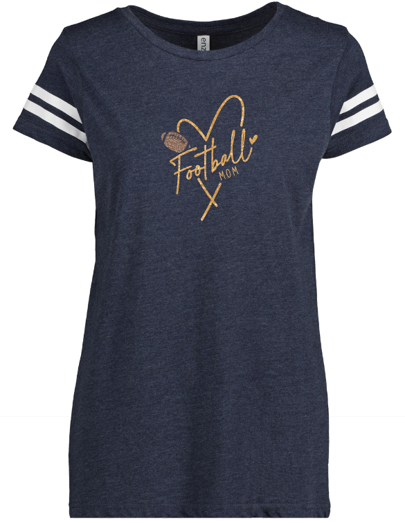 Shepherd Football Family Gear - 2023 -  Ladies Tee - Enza Ladies Jersey Football Tee - 4.5oz