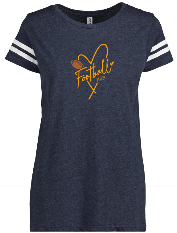 Shepherd Football Family Gear - 2023 -  Ladies Tee - Enza Ladies Jersey Football Tee - 4.5oz