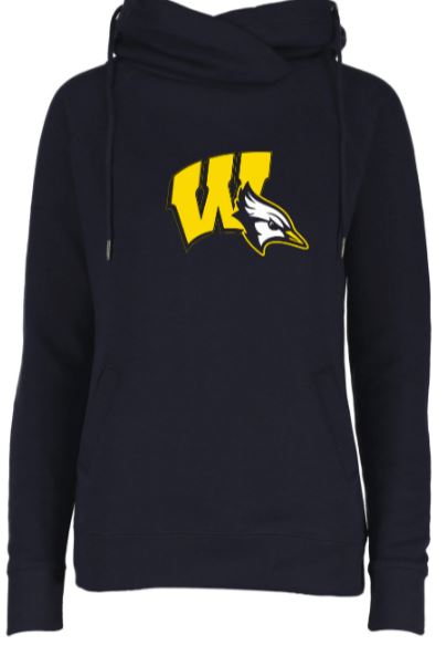 Winn Elementary - Ladies Hoodie - Enza Ladies Classic Fleece Funnel Neck Hood