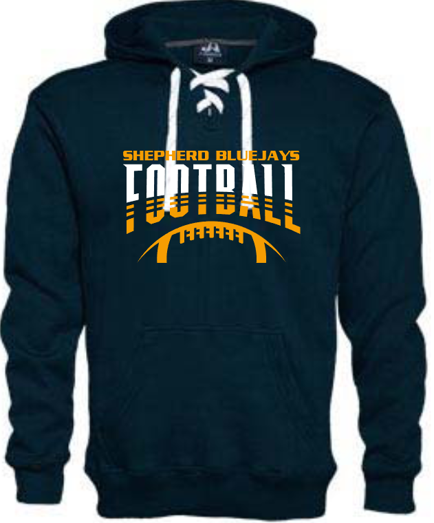 Shepherd Football Gear - 2023 - Adult Hoodie - Enza Adult Pullover Hockey Hood - 11oz