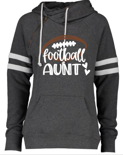 Shepherd Football - 2020 - Ladies Hoodie - Ladies Varsity Double Hood Pullover