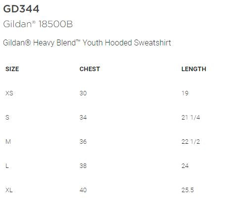 Winn Elementary - Youth Hoodie - Gildan Heavy Cotton