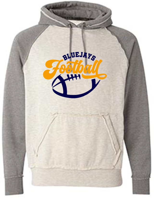 Shepherd Football Gear - 2023 - Adult Hoodie - J. America Vintage Heather Hood - 9.5oz