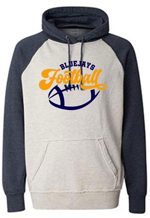 Shepherd Football Gear - 2023 - Adult Hoodie - J. America Vintage Heather Hood - 9.5oz