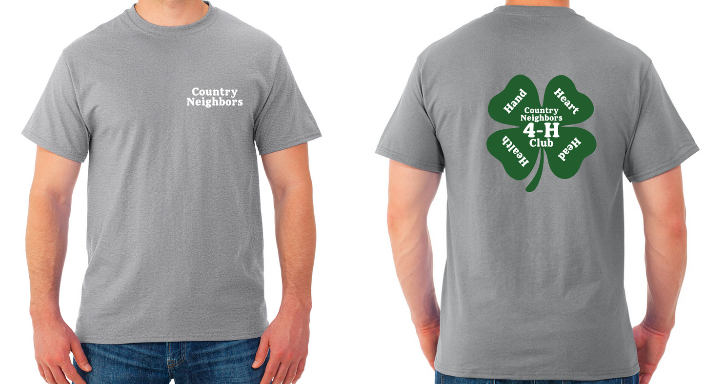 Country Neighbors 4H Club - JERZEES® DRI-POWER® T-Shirt - 5.4 pz