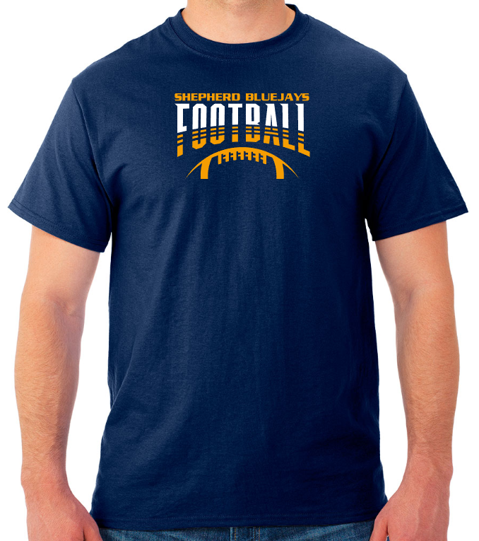 Shepherd Football Gear - 2023 -  Adult Unisex Tee - Gildan Softstyle Adult Unisex T-Shirt - 4.5oz