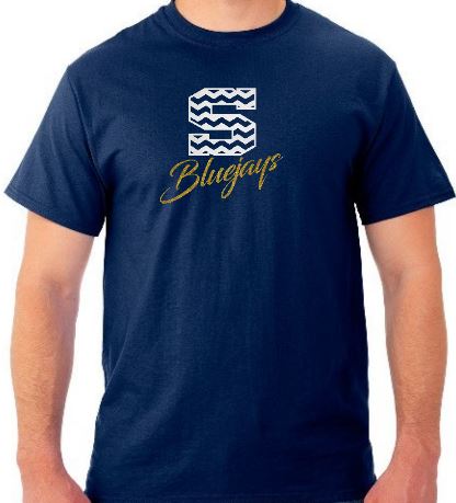 Shepherd Bluejay Football Gear - 2018 - Youth T-Shirt - Jerzees Dri-Power