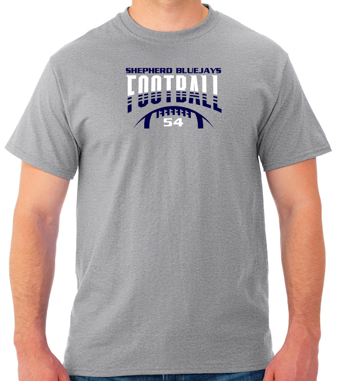 Shepherd Football Gear - 2023 -  Adult Unisex Tee - Gildan Softstyle Adult Unisex T-Shirt - 4.5oz
