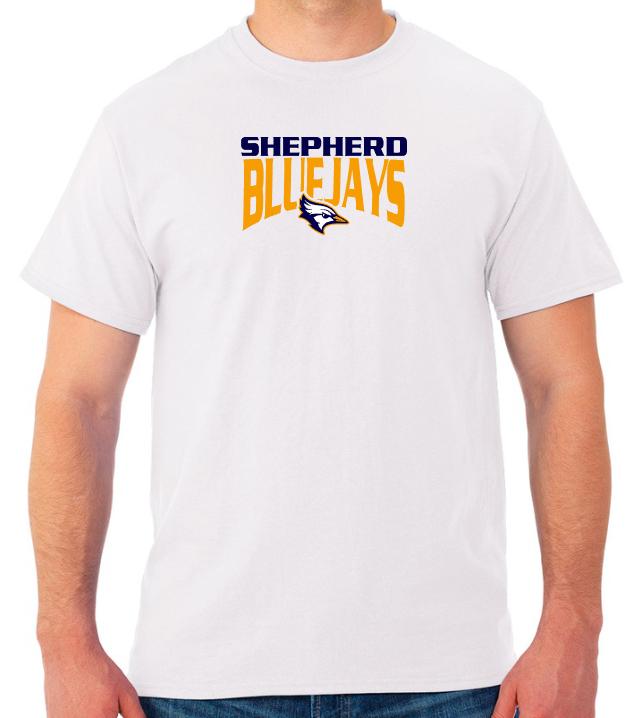 Shepherd Football Spirit Gear - 2023 - Adult Unisex Tee - Jerzees Dri-Power Unisex T-Shirt - 5.4oz