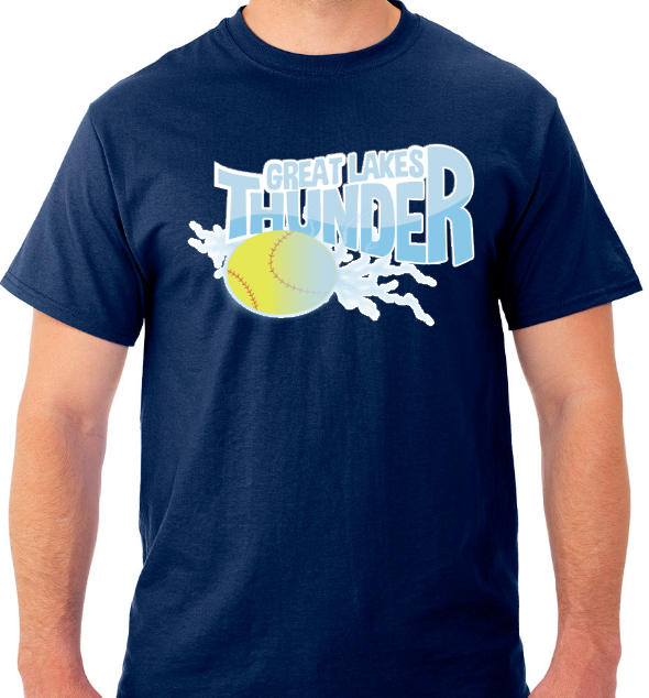 Great Lakes Thunder Softball - T-Shirt