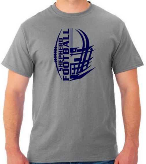 Shepherd Football - 2019 - Adult T-Shirt - Jerzees Dri-Power