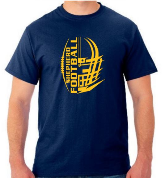 Shepherd Football - 2019 - Adult T-Shirt - Jerzees Dri-Power