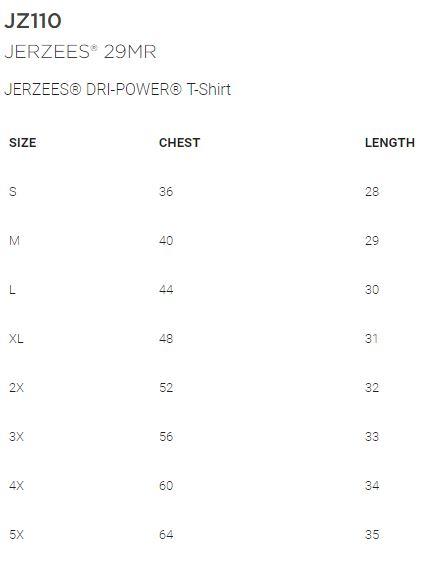 Mt. Pleasant Area Hockey - Adult T-Shirt - Jerzees Dri-Power