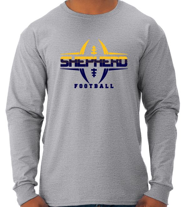 Shepherd Football Swag - 2021 - Adult Long-Sleeve T-Shirt - Jerzees Dri-Power