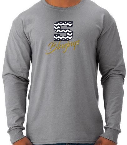 Shepherd Bluejay Football Gear - 2018 - Youth Long Sleeve T-Shirt - Jerzees Dri-Power