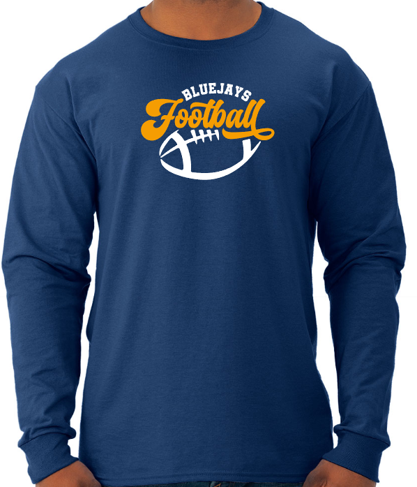 Shepherd Football Gear - 2023 -  Youth Long Sleeve Tee - Jerzees Dri-Power Youth Long Sleeve T-Shirt - 5.4oz