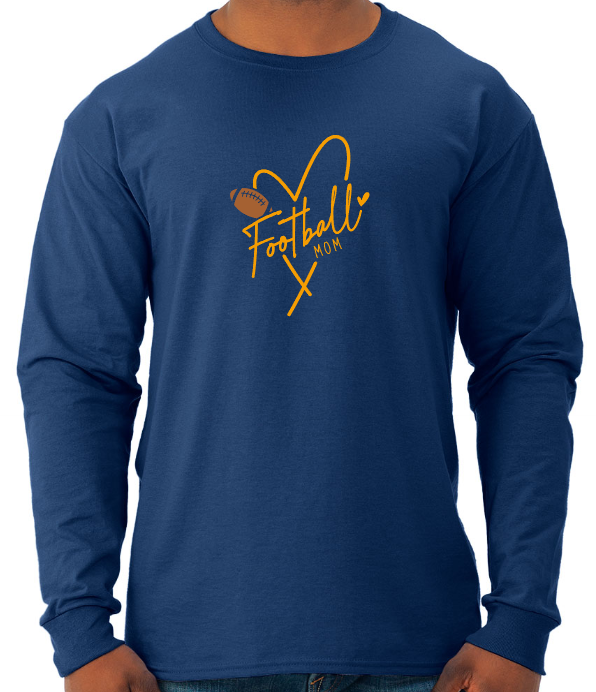 Shepherd Football Family Gear - 2023 -  Youth Long Sleeve Tee - Jerzees Dri-Power Youth Long Sleeve T-Shirt - 5.4oz