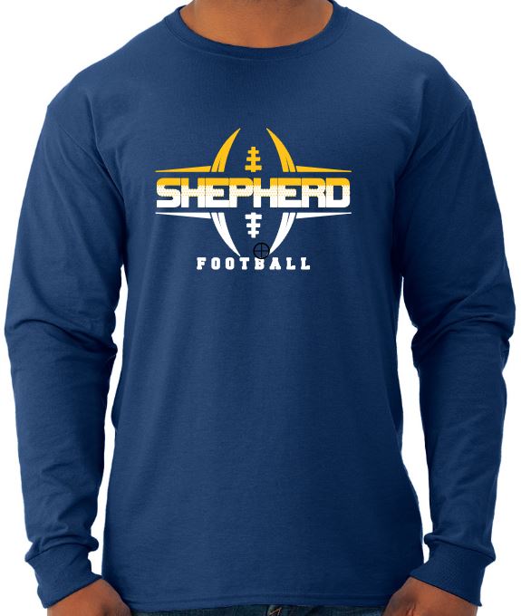 Shepherd Football Swag - 2021 - Youth Long-Sleeve T-Shirt - Jerzees Dri-Power