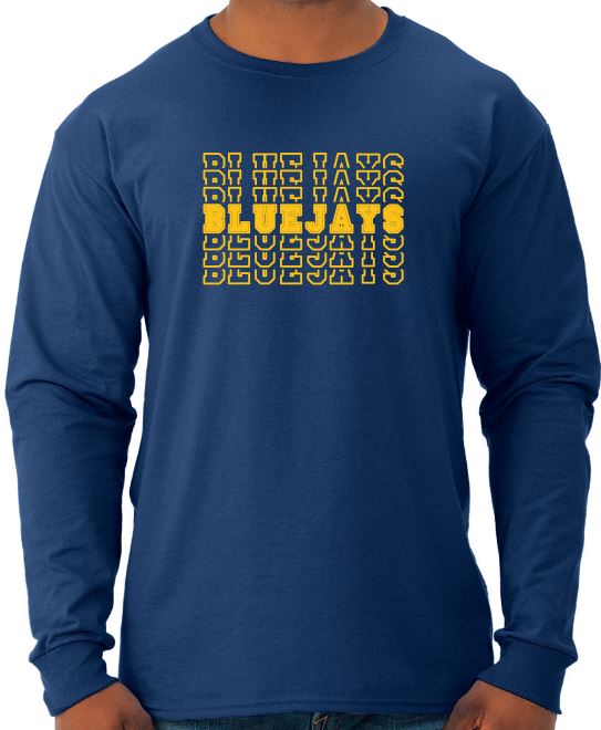 Shepherd Football Spirit Gear - 2021 - Youth Long Sleeve T-Shirt - Jerzees Dri-Power