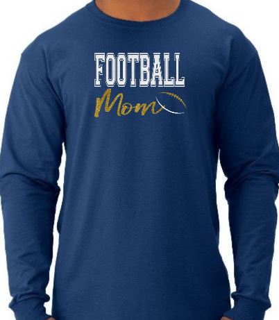 Shepherd Bluejay Football Gear - 2018 - Adult Long-Sleeve T-Shirt - Jerzees Dri-Power