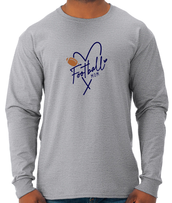 Shepherd Football Family Gear - 2023 -  Youth Long Sleeve Tee - Jerzees Dri-Power Youth Long Sleeve T-Shirt - 5.4oz