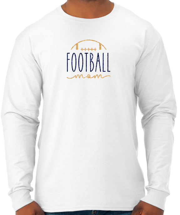 Shepherd Football Mom Gear - 2023 -  Youth Long Sleeve Tee - Jerzees Dri-Power Youth Long Sleeve T-Shirt - 5.4oz