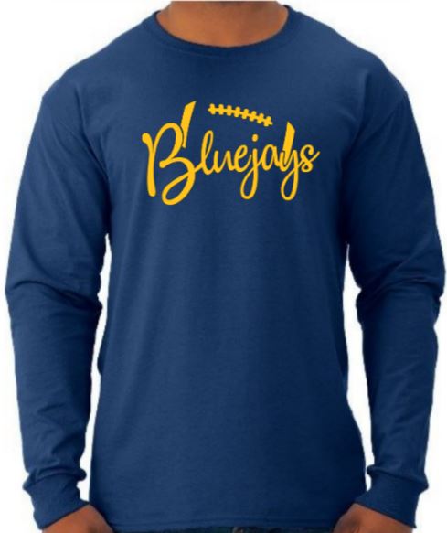 Shepherd Football - 2019 - Youth Long-Sleeve T-Shirt - Jerzees Dri-Power