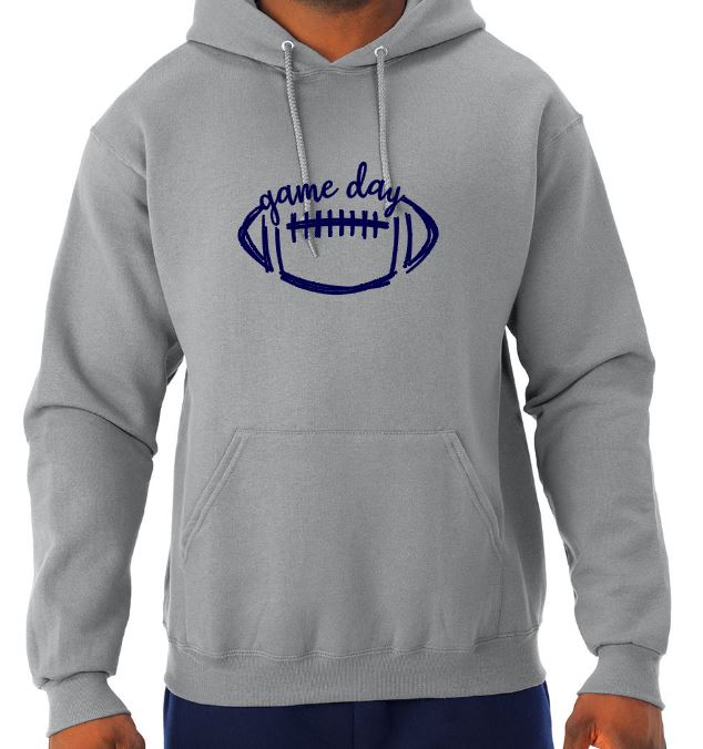 Shepherd Football Spirit Gear - 2021 - Adult Hooded Sweatshirt - Jerzees NuBlend