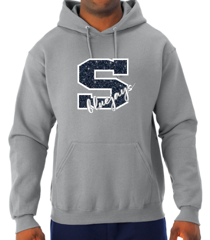 Shepherd Football Spirit Gear - 2022 - Youth Hooded Sweatshirt - Jerzees NuBlend