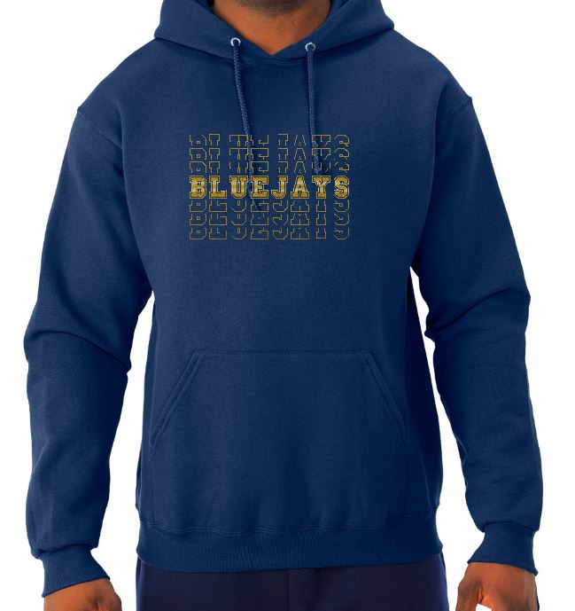 Shepherd Football Spirit Gear - 2021 - Youth Hooded Sweatshirt - Jerzees NuBlend