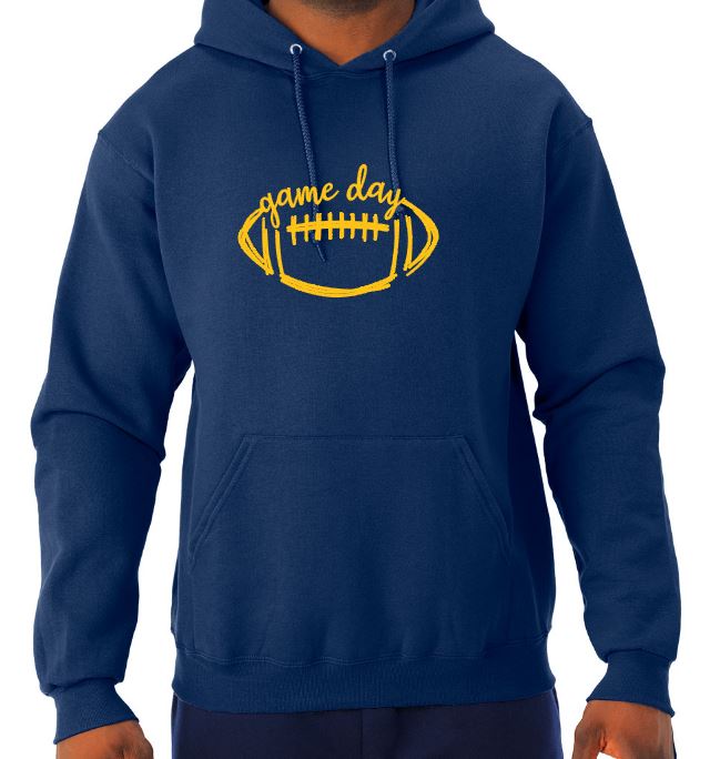 Shepherd Football Spirit Gear - 2021 - Youth Hooded Sweatshirt - Jerzees NuBlend
