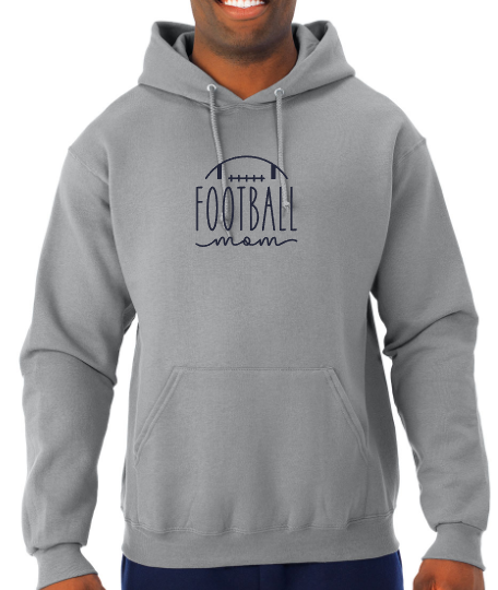 Shepherd Football Mom Gear - 2023 -  Adult Unisex Hooded Sweatshirt - Jerzees NuBlend Unisex Hooded Sweatshirt - 8oz