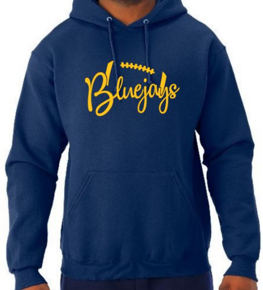 Shepherd Football - 2019 - Adult Hooded Sweatshirt - Jerzees NuBlend