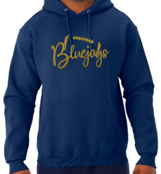 Shepherd Football - 2019 - Adult Hooded Sweatshirt - Jerzees NuBlend