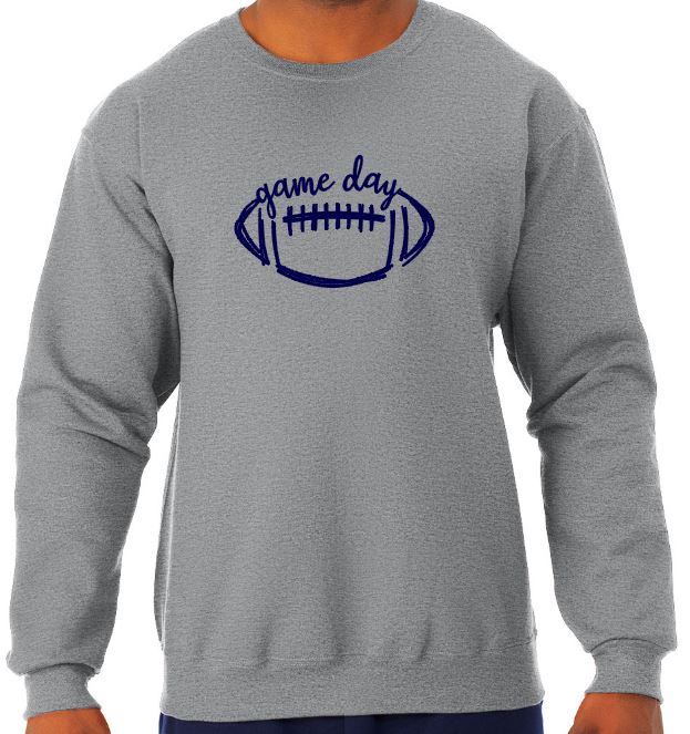 Shepherd Football Spirit Gear - 2021 - Adult Crew Neck Sweatshirt - Jerzees NuBlend